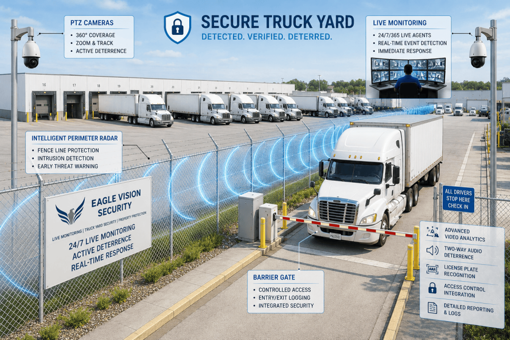 security radar for Dallas yards
